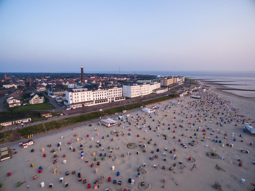 Strandhotel Hohenzollern Borkum Exteriér fotografie